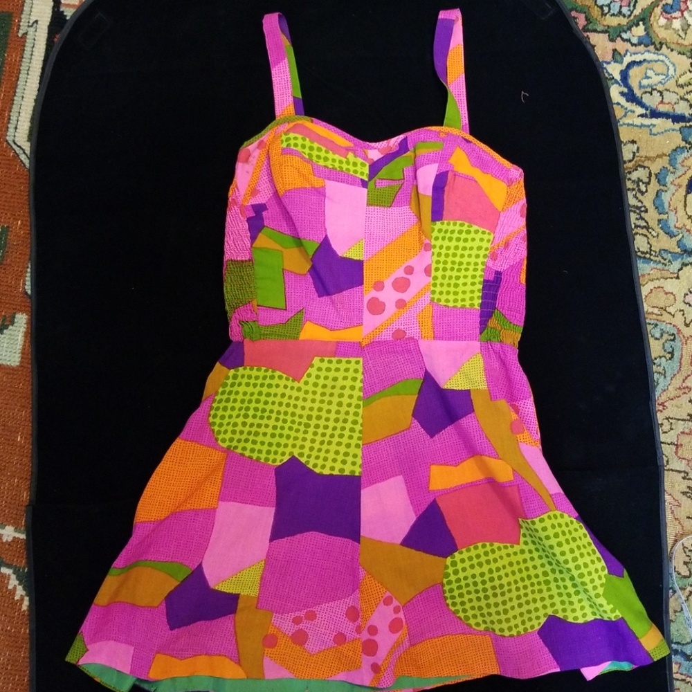 Vintage B. Altman Romper Playsuit Mid Century